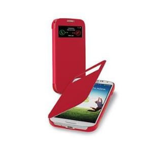 Funda Galaxy S4 Cellular Line Roja Plastico